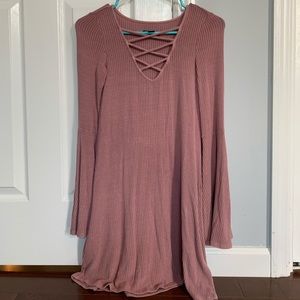 American Eagle Long/Bell Sleeved Dress